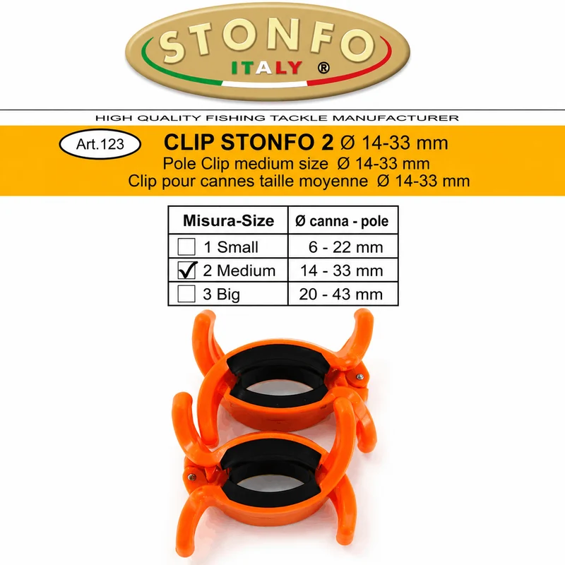 Pole Clip – Hengelclips (2 stuks)