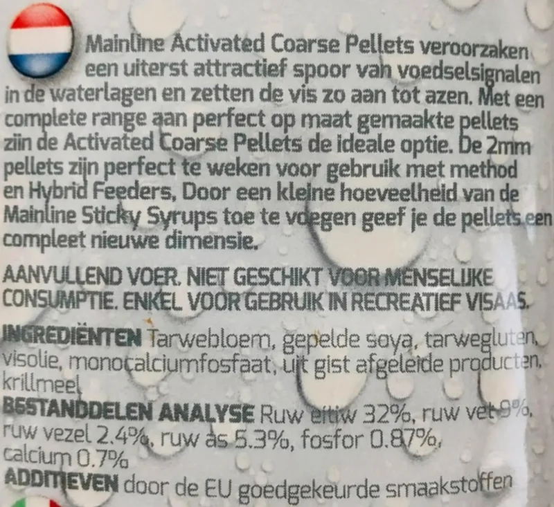 Match Activated Coarse 1kg – Pellets