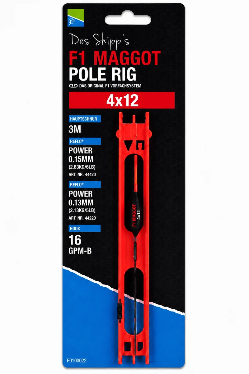F1 Maggot Pole Rigs – Kant-en-klare Tuigen