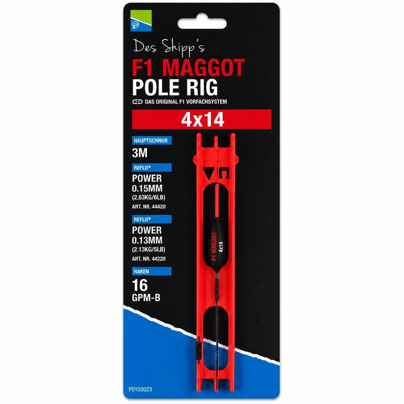 F1 Maggot Pole Rigs – Kant-en-klare Tuigen