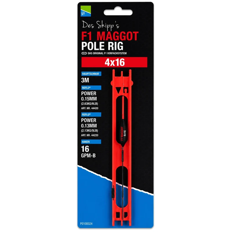 F1 Maggot Pole Rigs – Kant-en-klare Tuigen