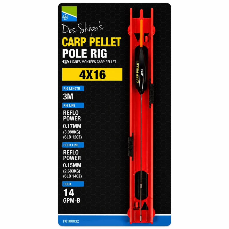 Carp Pellet Pole Rigs – Kant-en-klare Tuigen