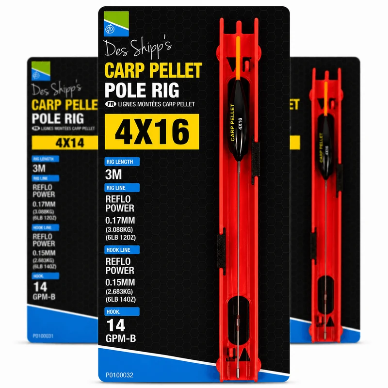 Carp Pellet Pole Rigs – Kant-en-klare Tuigen