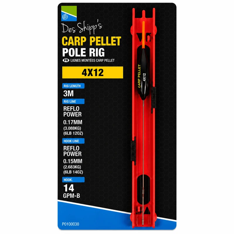Carp Pellet Pole Rigs – Kant-en-klare Tuigen
