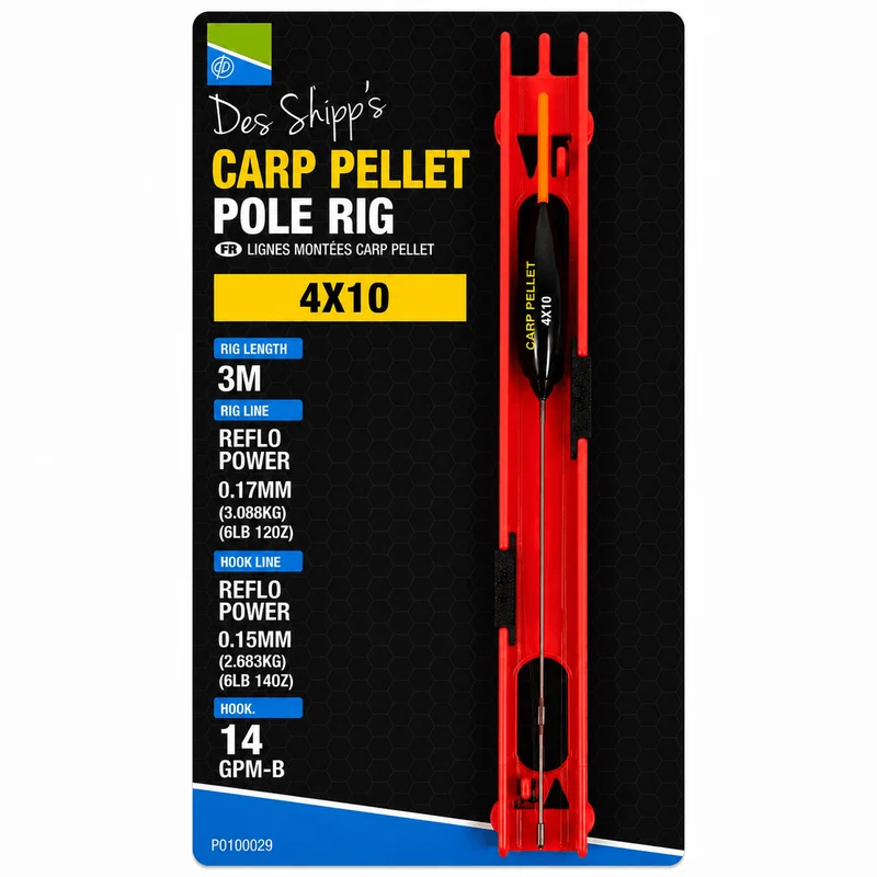 Carp Pellet Pole Rigs – Kant-en-klare Tuigen