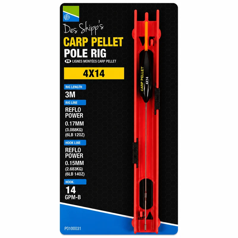 Carp Pellet Pole Rigs – Kant-en-klare Tuigen