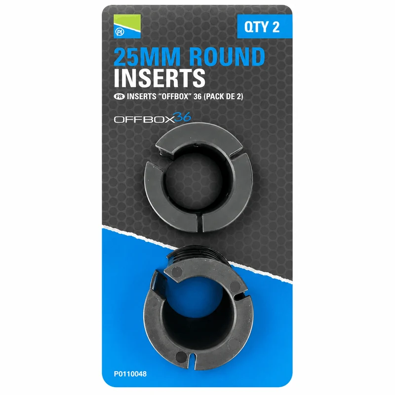 36 Spares Insert – Verloopinserts 36→30/25 mm (2 stuks)