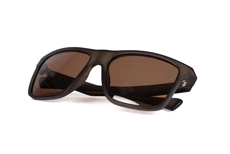 Lunettes de soleil polarisées Fox Avius Khaki-Marrón