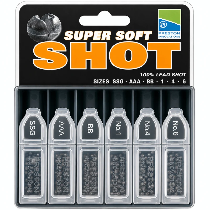 Super Soft Shot Dispensers – Verdeeldozen met Zachte Ronde Loodjes