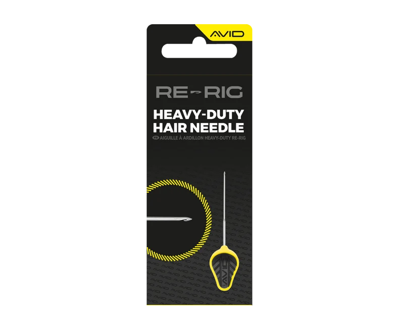 Aiguille Avid Carp Heavy-Duty Hair Re-Rig Jaune