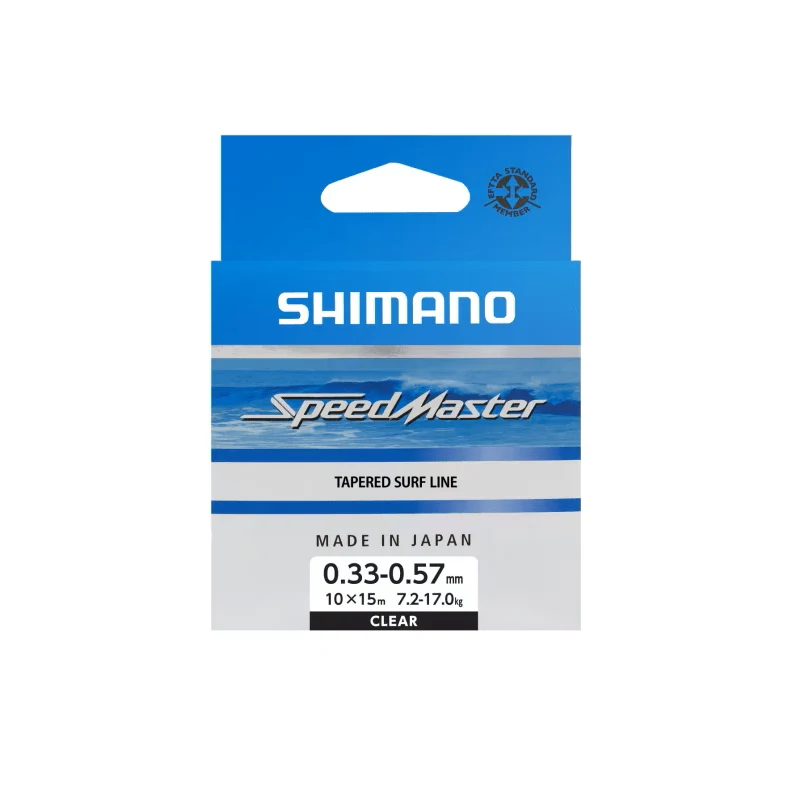 Bas de ligne coniques Shimano Speedmaster Surf Taper Id 0,33 - 0,57 mm - 10 x 15 m