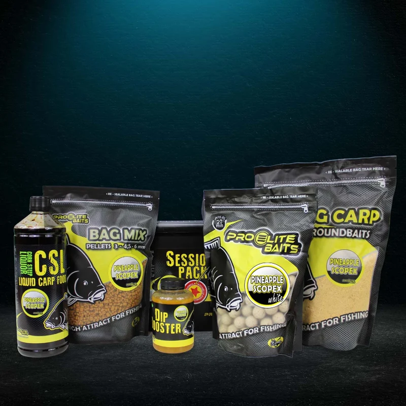 Session Pack Pro Elite Baits Ananas Scopex White