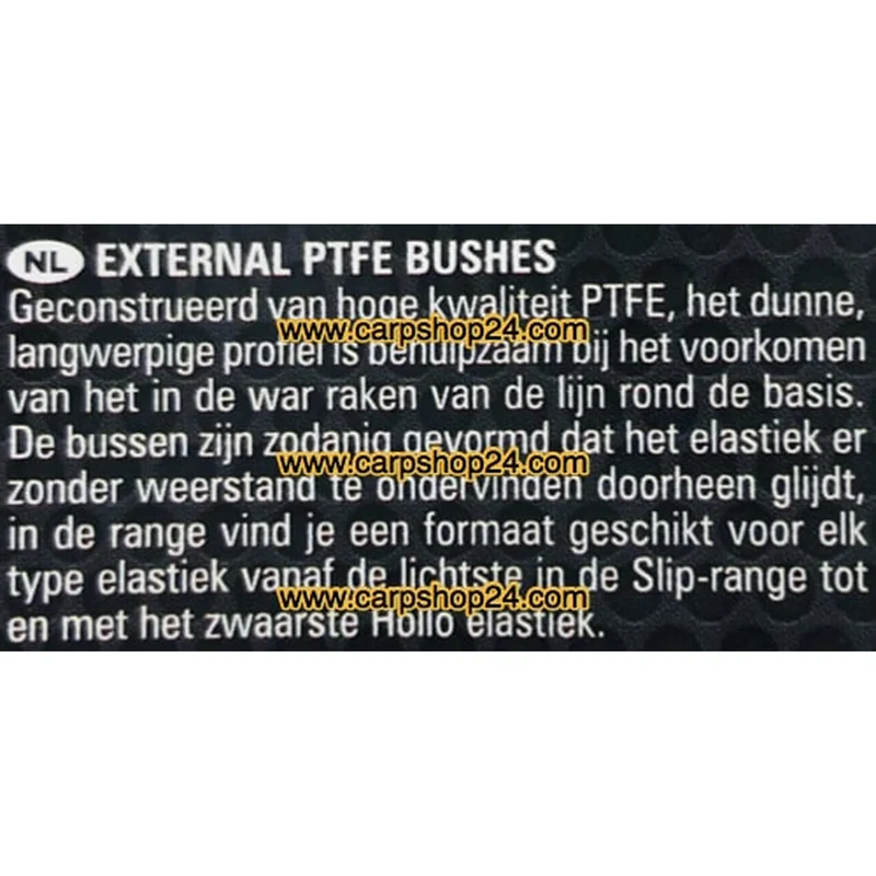External PTFE Bushes – Externe Bussen voor Hengeltop 💰