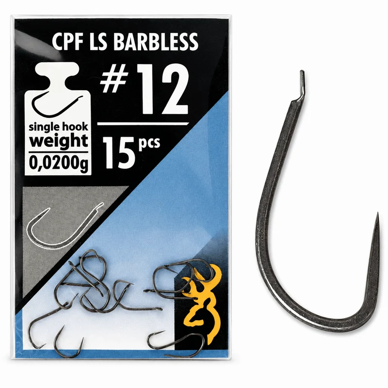 Sphere CPF LS Barbless – Haak zonder Weerhaak 🎁