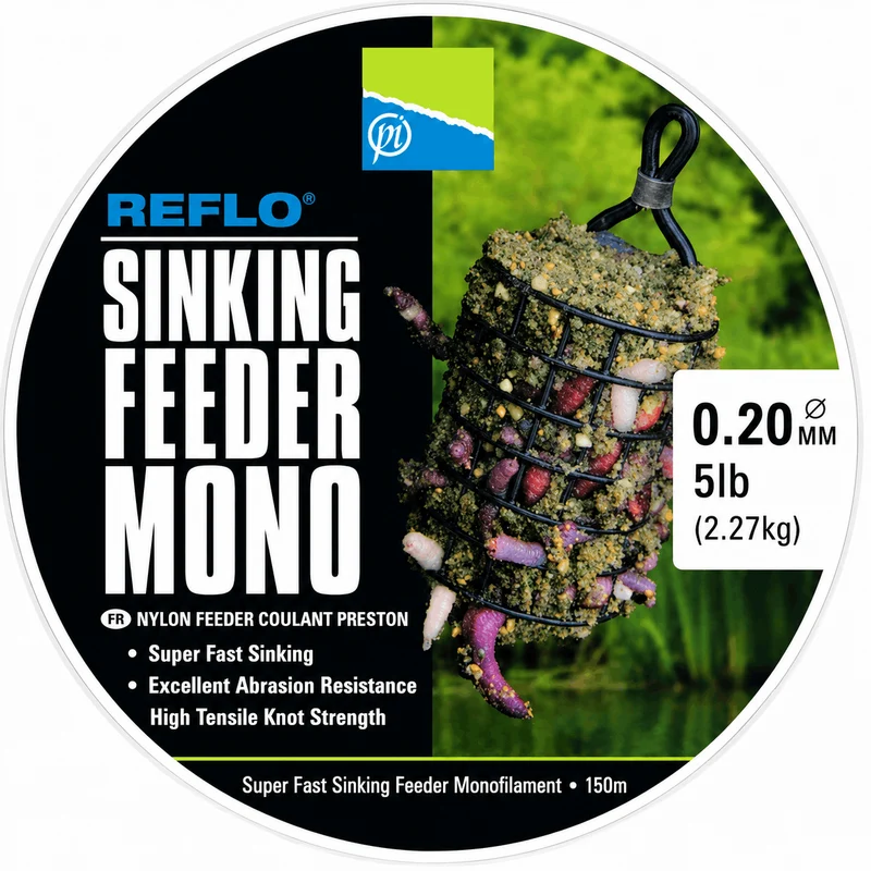 Reflo Sinking Feeder Mono 150m – Zinkende Nylon Feederlijn