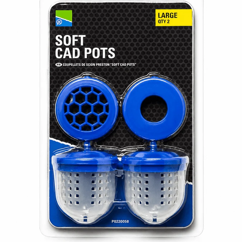 Soft Cad Pots – Zachte Voerpotten (2 stuks)