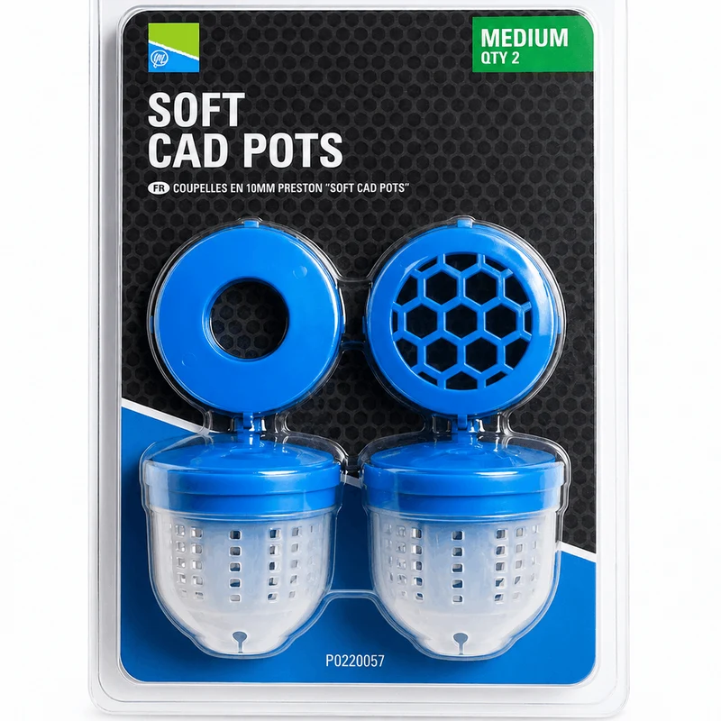 Soft Cad Pots – Zachte Voerpotten (2 stuks)