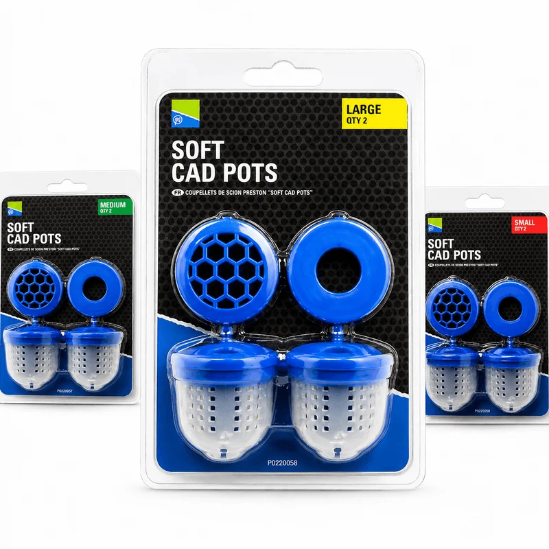 Soft Cad Pots – Zachte Voerpotten (2 stuks)