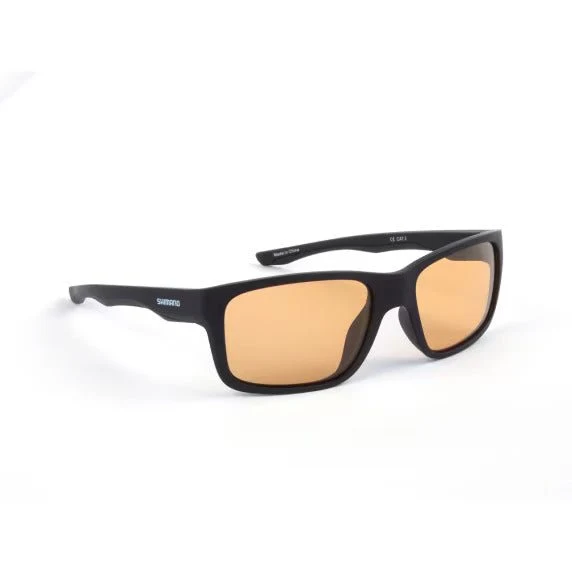 Lunettes Polarisantes Shimano Aspire noir mat et jaune