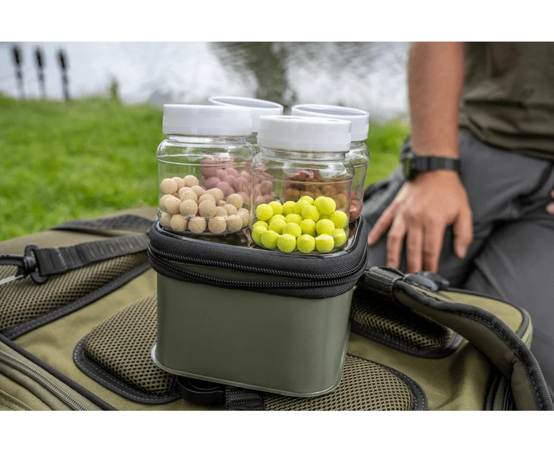 Sac de pêche de 4 pots à appâts Korum Eva