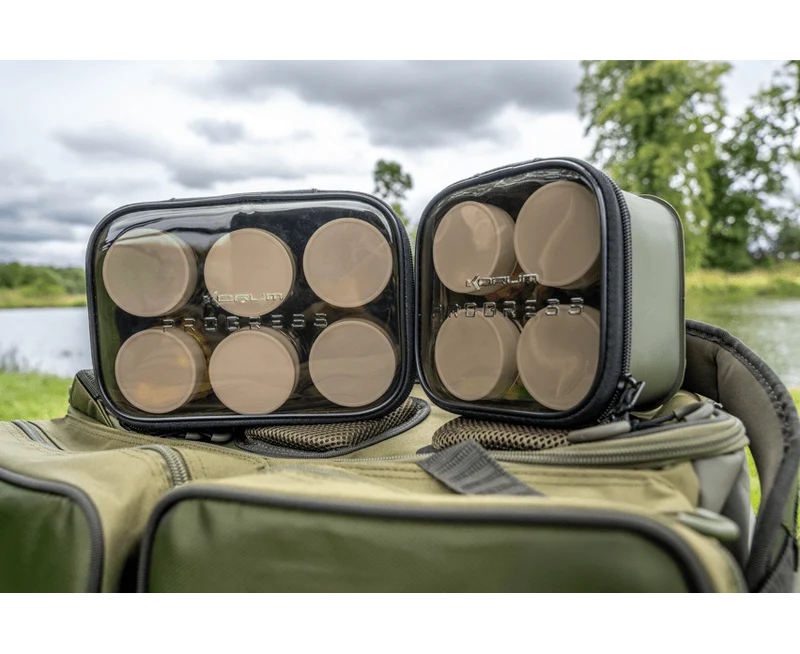 Sac de pêche de 4 pots à appâts Korum Eva