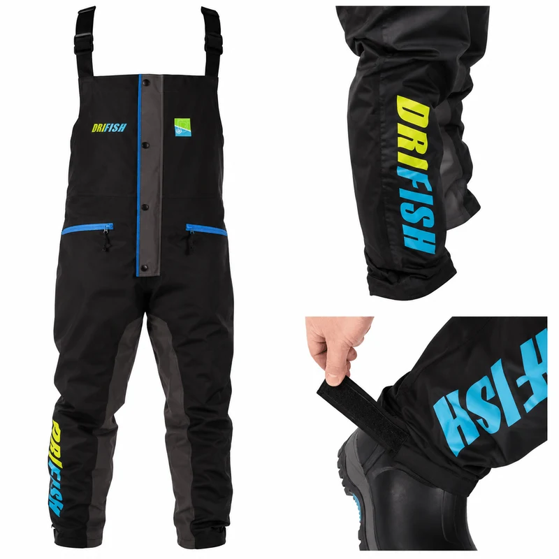 DriFish Bib & Brace – Regenbroek met Bretels
