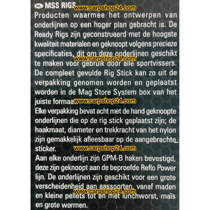 GPM-B Spade End Hooklengths Barbless 15cm – 15 cm Onderlijnen met Bled en zonder Weerhaak
