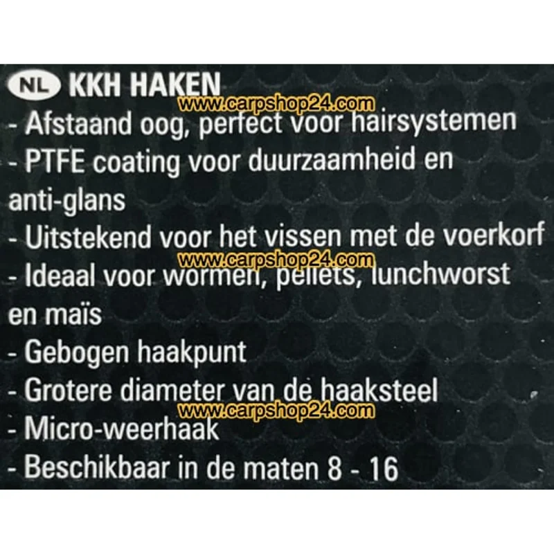 KKH Eyed Barbed – Haak met Oog en met Weerhaak