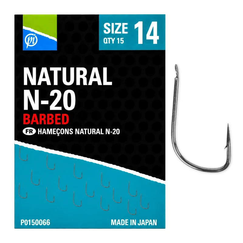 Natural N-20 Barbed – Haak met Weerhaak