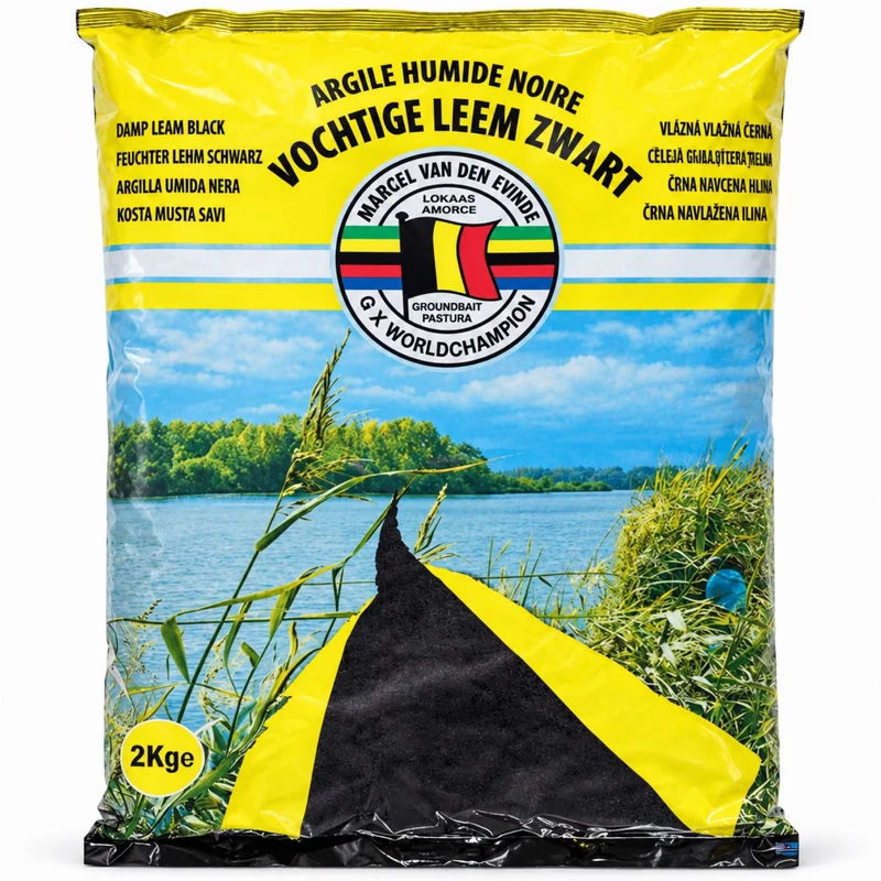 Black Damp Clay 2kg – Zwarte Vochtige Leem