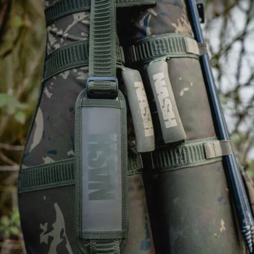 Porte-cannes 3 cannes 13 pieds Nash Subterfuge Hi-Protect vert