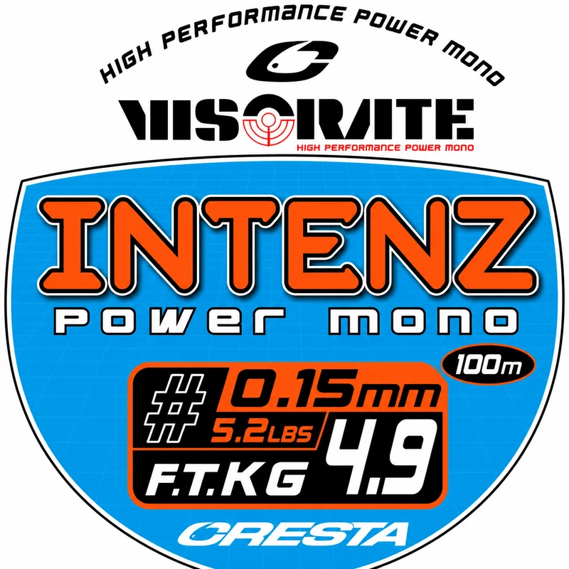 Visorate Intenz Power Mono 100m – Nylon Vislijn