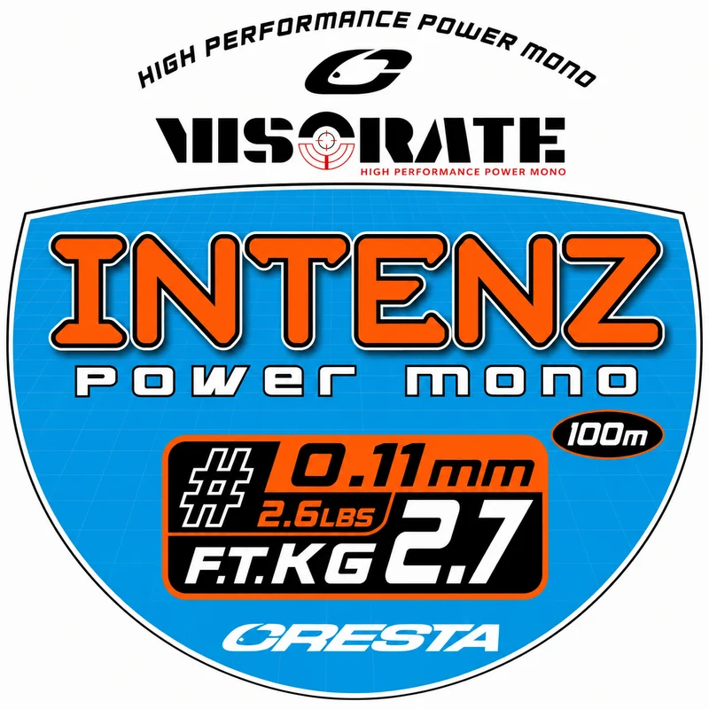 Visorate Intenz Power Mono 100m – Nylon Vislijn