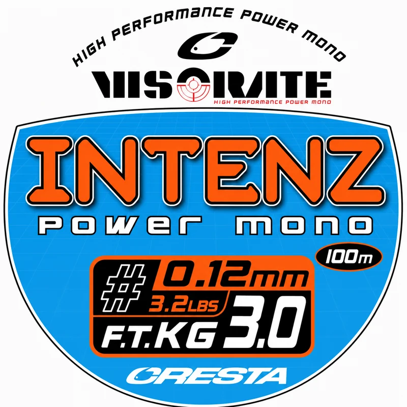 Visorate Intenz Power Mono 100m – Nylon Vislijn