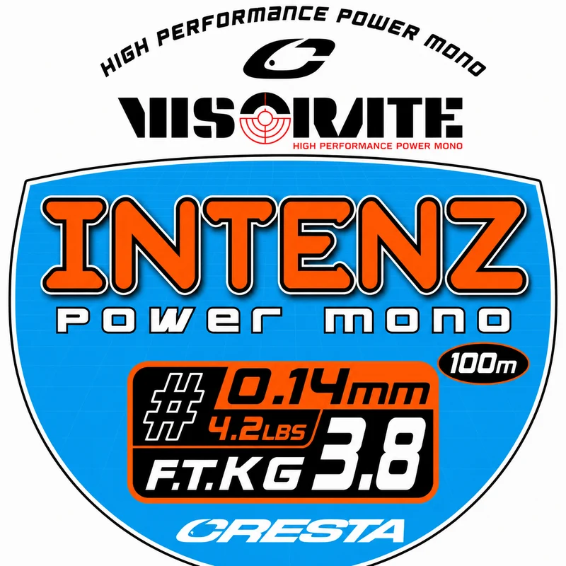 Visorate Intenz Power Mono 100m – Nylon Vislijn