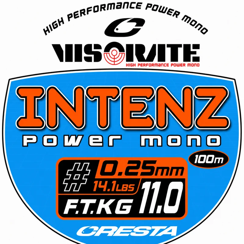 Visorate Intenz Power Mono 100m – Nylon Vislijn