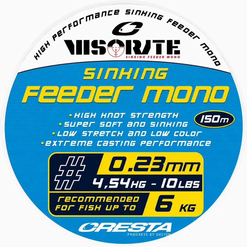 Visorate Sinking Feeder Mono 150m – Zinkende Nylon Feederlijn - 🎁