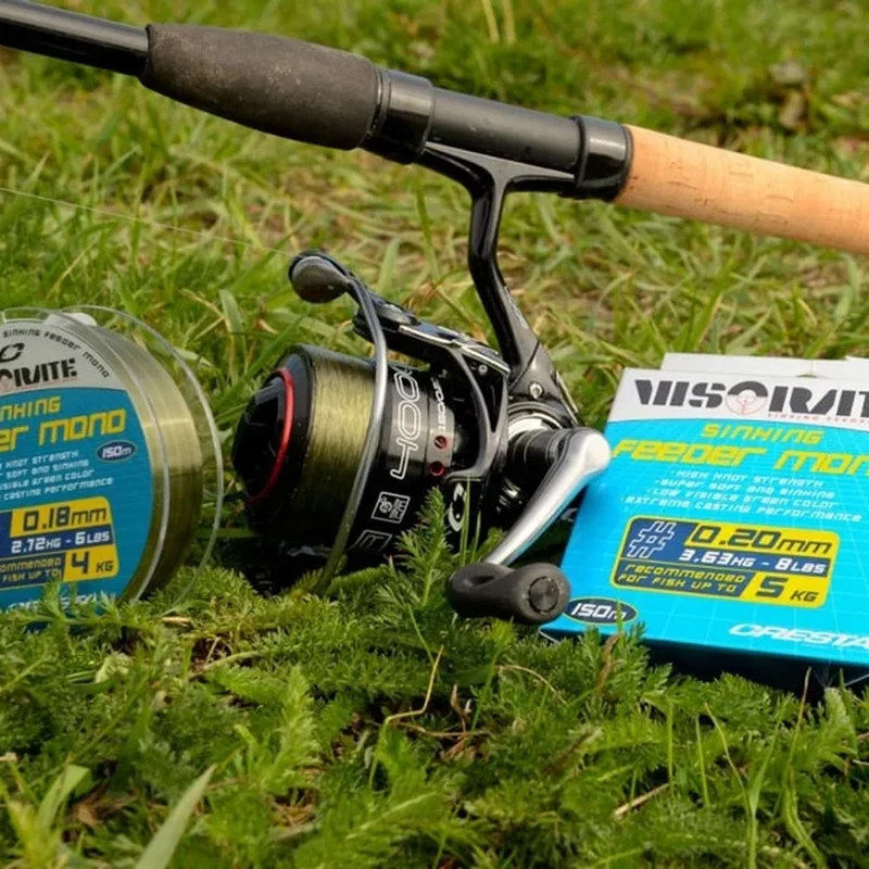 Visorate Sinking Feeder Mono 150m – Zinkende Nylon Feederlijn - 🎁