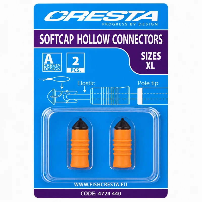 Softcap Hollow Connectors – Elastiekconnectors (2 Stuks)