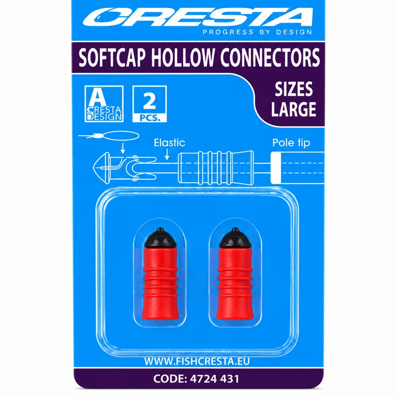 Softcap Hollow Connectors – Elastiekconnectors (2 Stuks)