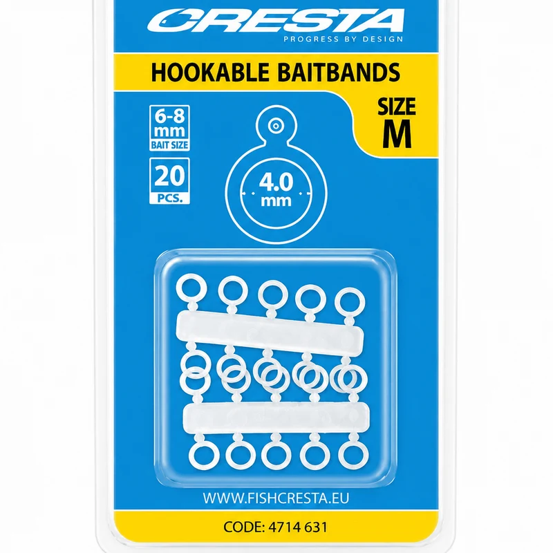 Hookable Baitbands – Haakbare Pelletbandjes (24 Stuks)