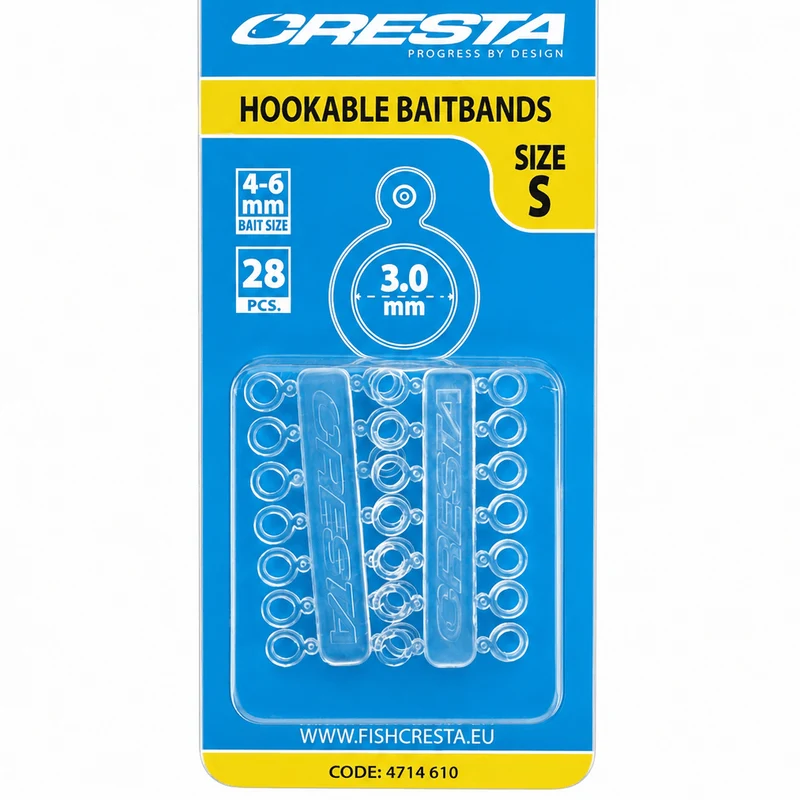 Hookable Baitbands – Haakbare Pelletbandjes (24 Stuks)