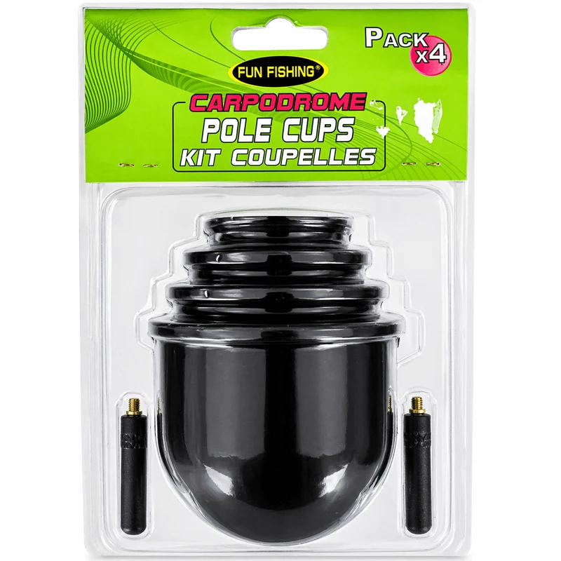 Pole Cup Kit – Voerpotset (4 stuks)