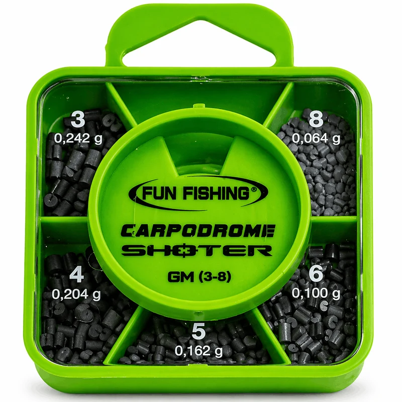 Plombs Shoter Boxes – Verdeeldozen met Cilindrische Loodjes