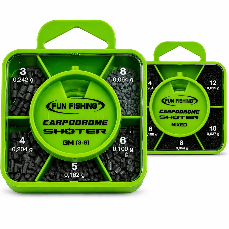 Plombs Shoter Boxes – Verdeeldozen met Cilindrische Loodjes