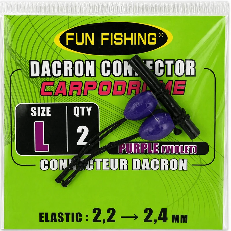 Dacron Connectors – Dacronconnectoren (2 stuks)