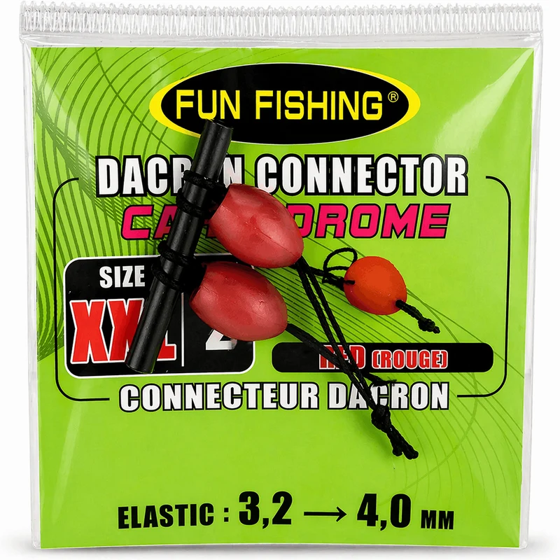 Dacron Connectors – Dacronconnectoren (2 stuks)