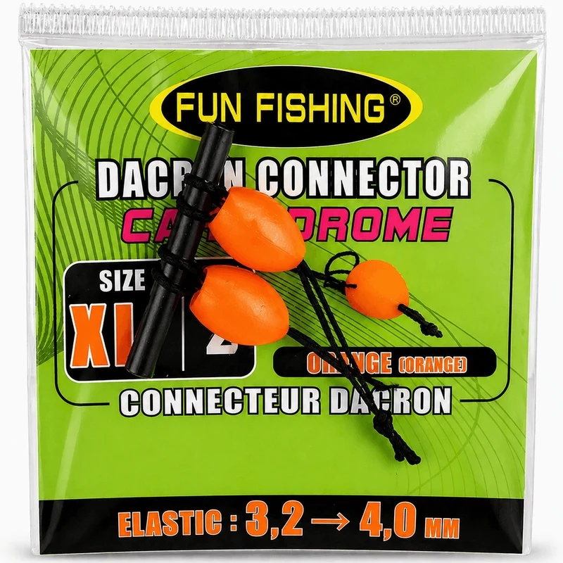 Dacron Connectors – Dacronconnectoren (2 stuks)