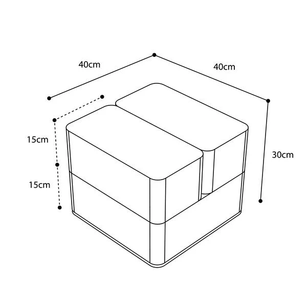Sac Nash Subterfuge Cube Carryall 50 L