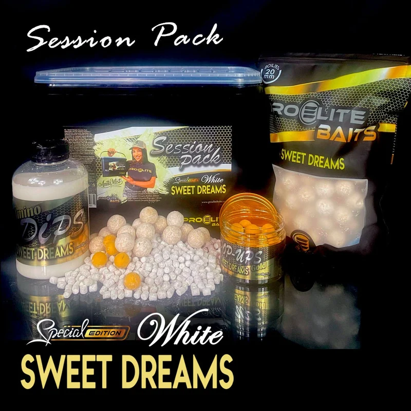 Session Pack Pro Elite Baits Gold Sweet Dreams Special Edition White